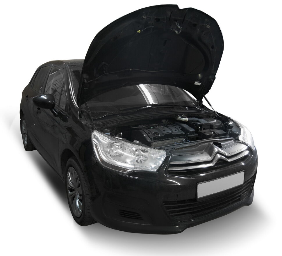 Газовые упоры капота АвтоУпор для Citroen C4 II 2010-2016, 2 шт., UCIC4011
