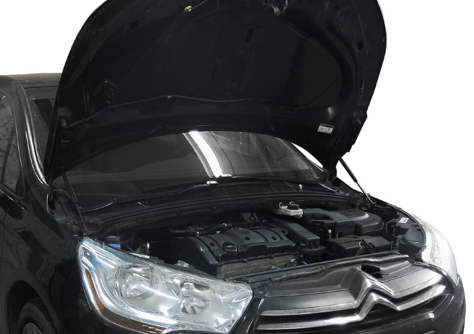 Газовые упоры капота АвтоУпор для Citroen C4 II 2010-2016, 2 шт., UCIC4011
