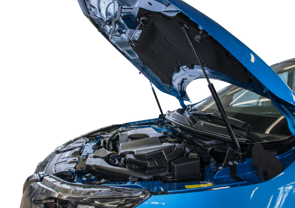 Газовые упоры капота АвтоУпор для Nissan Qashqai II 2014-2019 2019-н.в., 2 шт., UNIQAS022