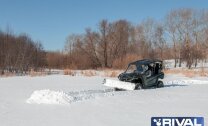 Снегоотвал быстросъемный Supreme2 silver 180 (Segway)