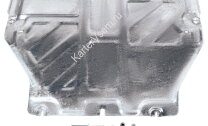 Защита картера и КПП Rival для Volkswagen Transporter T5, T6 2003-2019, оцинкованная сталь 1.5 мм, с крепежом, штампованная, ZZZ.5806.2