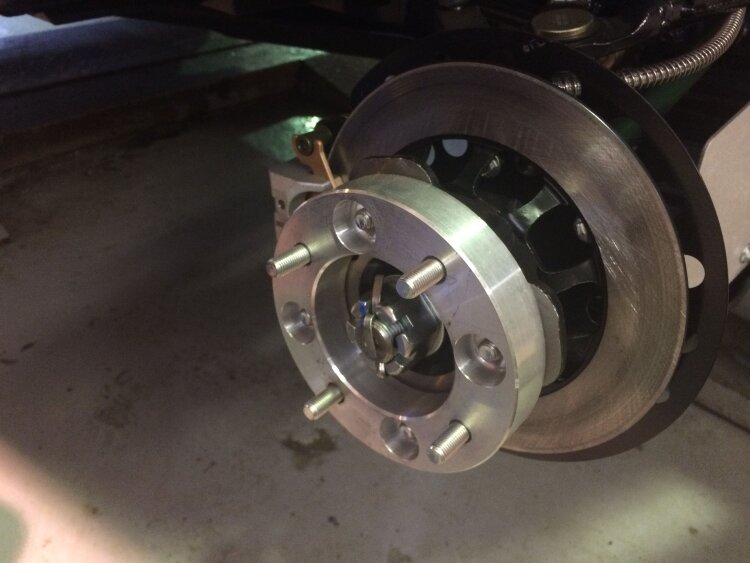 Проставки ступичные 4х110-1/M10 для Baltmotors Baltmotors-SMC Jumbo 700