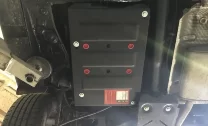 Защита топливного бака Renault Duster двигатель 1,5 dCi МТ 4wd  (2012-2015)  арт: 18.2503