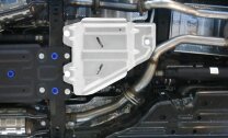 Защита РК Rival для Toyota Land Cruiser 200 рестайлинг 2012-2021 (устанавл-ся совместно с 333.9507.1), штампованная, алюминий 4 мм, с крепежом, 333.9508.1
