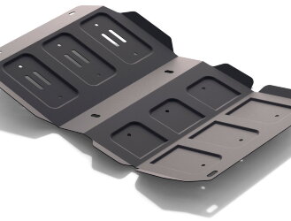 Защита картера АвтоБроня для Haval H5 2020-2021, штампованная, сталь 1.8 мм, с крепежом, 111.02007.1