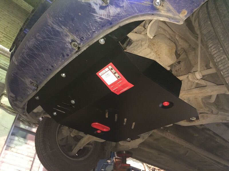Защита картера и КПП Fiat Panda двигатель 1,2  (2003-2013)  арт: 07.0995