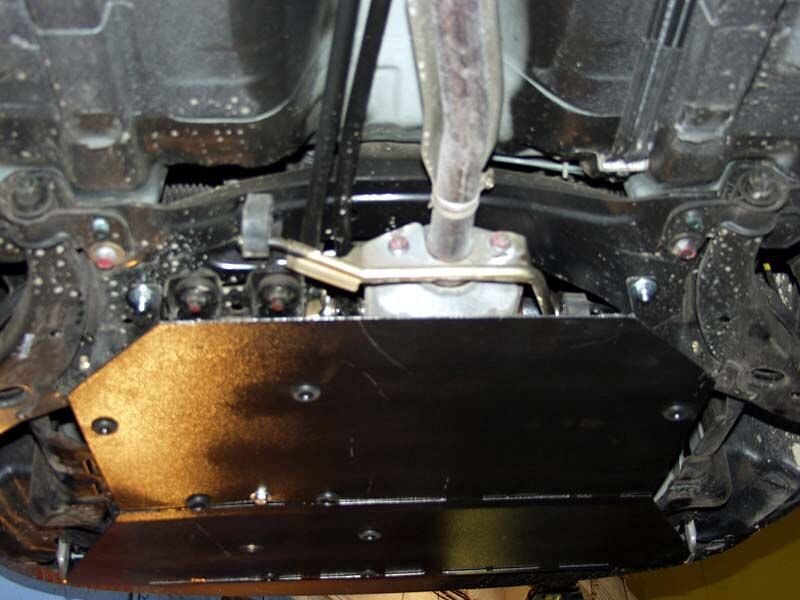 Защита картера и КПП Kia Sephia двигатель 1,5; 1,6; 1,8  (1996-2004)  арт: 11.0314