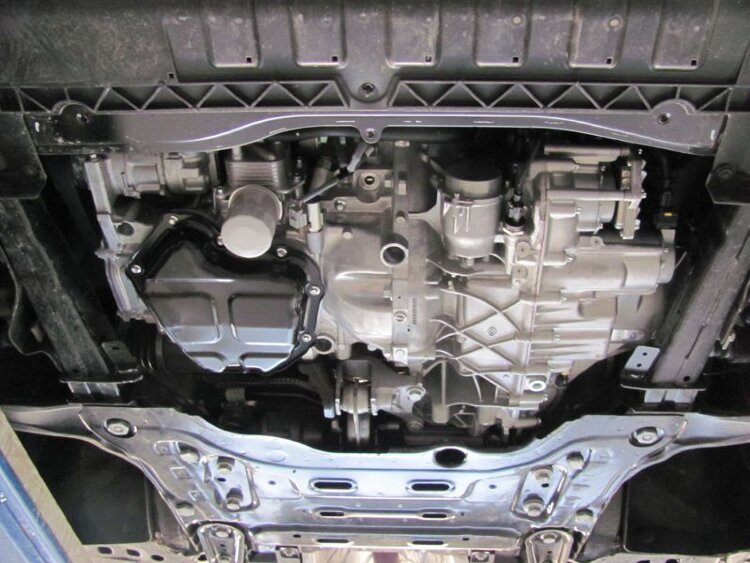 Защита картера и КПП Renault Megane двигатель все  (2016-)  арт: 18.3397