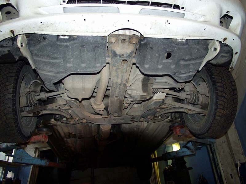 Защита картера и КПП Suzuki Baleno двигатель 1,6  (1995-2002)  арт: 23.0039