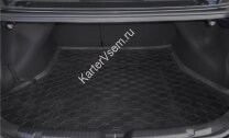 Коврик в багажник автомобиля Rival для Kia Cerato III поколение Classic седан 2018-2020, полиуретан, 12802002