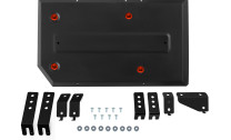 Защита топливного бака АвтоБроня для Exeed LX (V - все) FWD 2019-н.в., сталь 1.5 мм, с крепежом, штампованная, 111.00924.1