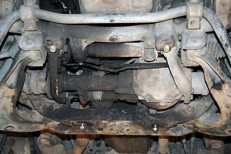 Защита картера Mitsubishi Delica двигатель 2,8 TD  (1993-2006)  арт: 14.1332