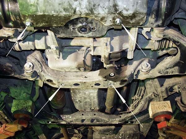 Защита картера для Land Cruiser 120 Prado арт: 24.0860