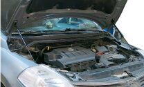 Газовые упоры капота АвтоУпор для Nissan Tiida I 2007-2014, 2 шт., UNITII011