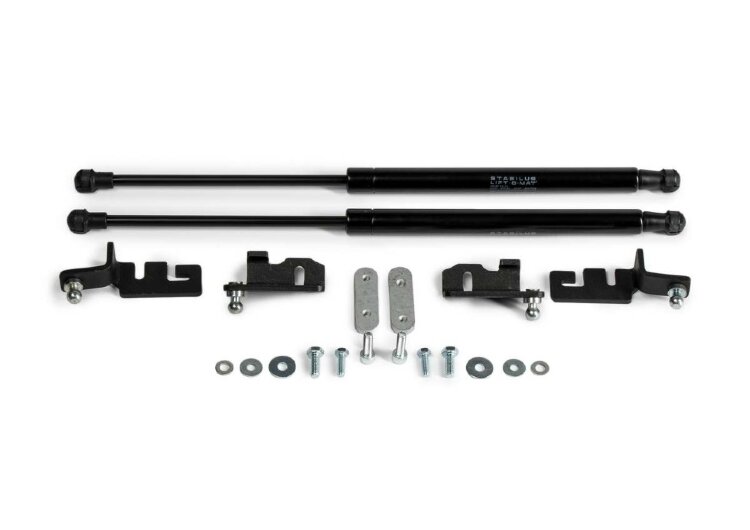 Газовые упоры капота АвтоУпор для Nissan Navara (Frontier) III D40 поколение 2004-2015, 2 шт., UNINAV011