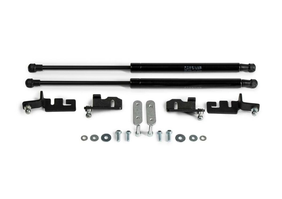 Газовые упоры капота АвтоУпор для Nissan Navara (Frontier) III D40 поколение 2004-2015, 2 шт., UNINAV011