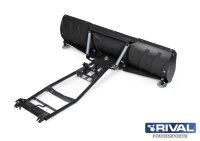 Снегоотвал для квадроцикла с системой быстрого крепления, 137 см (Quick3 black) (BaltMotors)