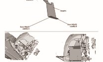 Защита бокового пыльника правого АвтоБроня для Chery Tiggo 4 2019-н.в., сталь 1.5 мм, с крепежом,111.00926.1