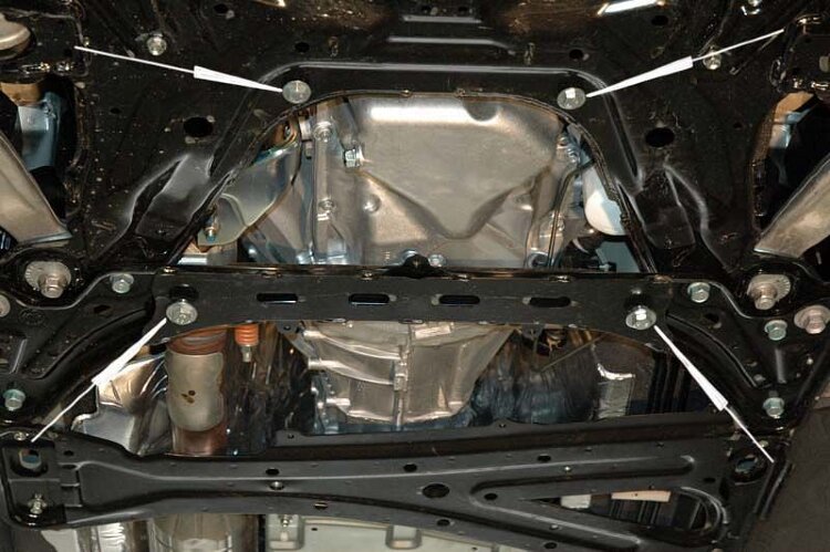 Защита картера и КПП Mazda MX-5 двигатель 2  (2005-2015)  арт: 12.1442