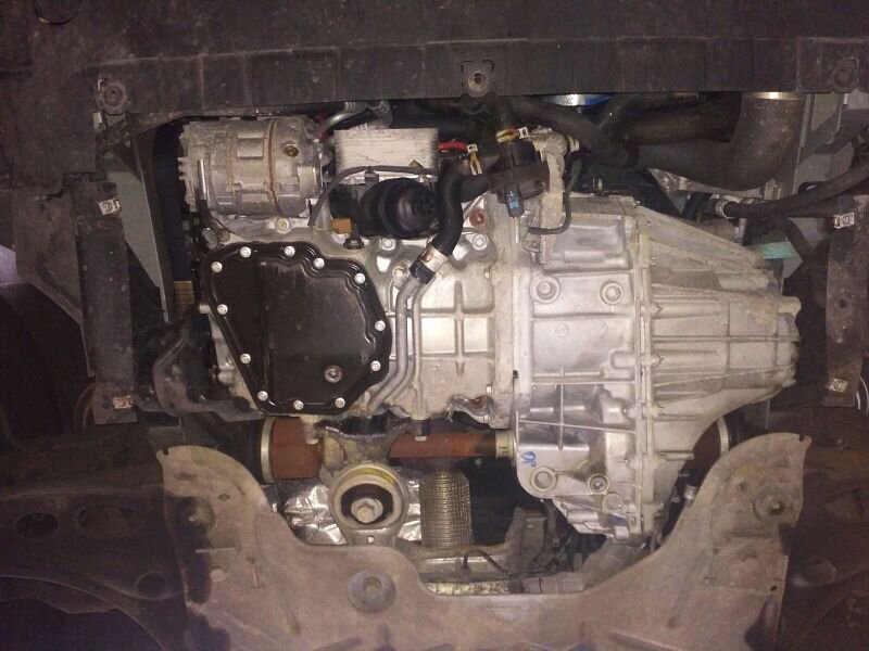 Защита картера и КПП Renault Trafic двигатель 1.6D  (2014-2018)  арт: 18.3196