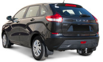 Фаркоп под квадрат Berg для Lada Xray Cross (Лада Х-рей Кросс) 2018-н.в., шар E, 800/75 кг, F.6017.008
