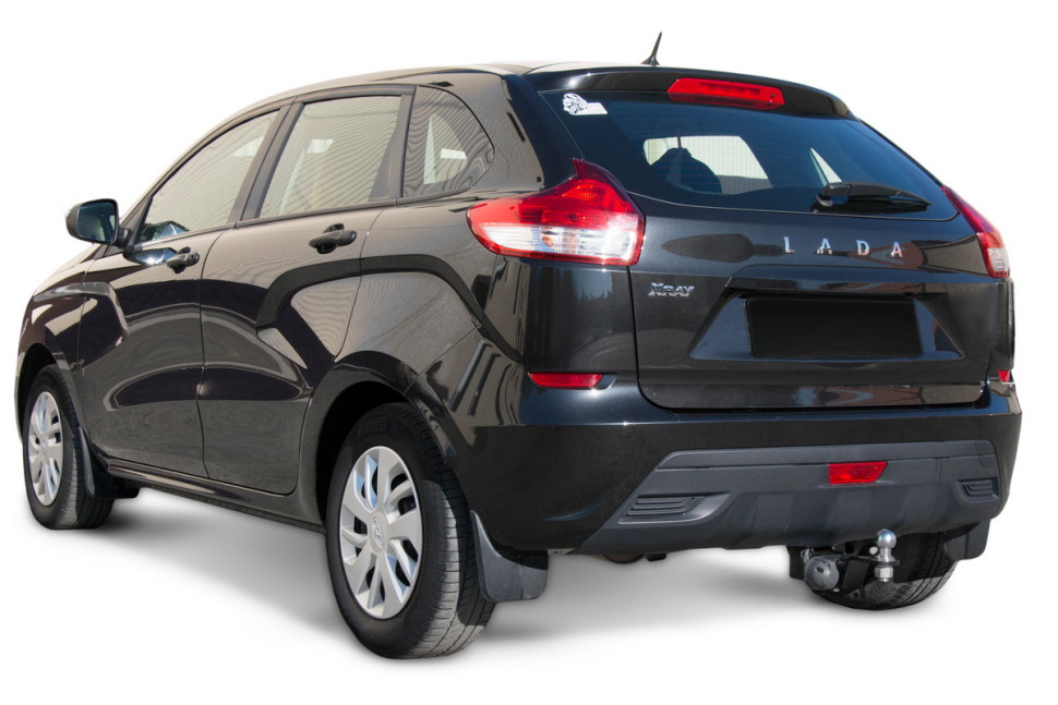 Фаркоп под квадрат Berg для Lada Xray Cross (Лада Х-рей Кросс) 2018-н.в., шар E, 800/75 кг, F.6017.008