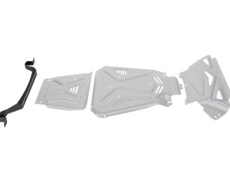 Защита картера, КПП и РК Rival для Lada (ВАЗ) Niva Legend 2131 2021-н.в., алюминий 3 мм, с крепежом, штампованная, K333.6040.2