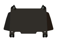 Защита картера Jaguar XF двигатель 3.0; 4,2  (2007-2011)  арт: 28.1607