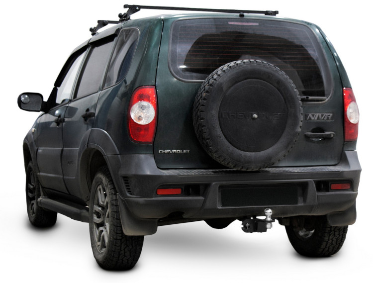 Фаркоп под квадрат Berg для Lada Niva 2123 (Лада Нива) 2020-2021, шар E, 1200/75 кг, F.6016.002
