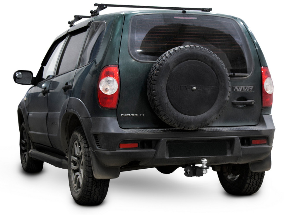 Фаркоп под квадрат Berg для Lada Niva 2123 (Лада Нива) 2020-2021, шар E, 1200/75 кг, F.6016.002