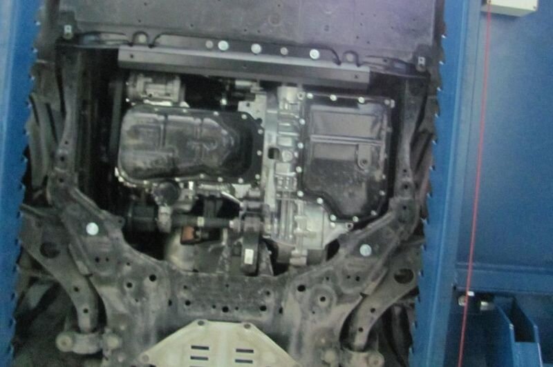 Защита картера и КПП для Mazda 3 арт. 12.2491