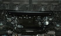 Защита картера Jaguar XJ двигатель 3.0  (2009-2015)  арт: 28.1860