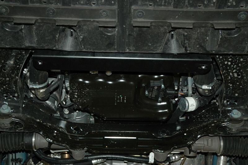 Защита картера Jaguar XJ двигатель 3.0  (2009-2015)  арт: 28.1860