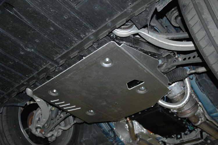 Защита картера Jaguar XJ двигатель 3.0  (2009-2015)  арт: 28.1860