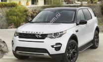 Пороги площадки (подножки) "Premium" Rival для Land Rover Discovery Sport 2014-2019, 180 см, 2 шт., алюминий, A180ALP.3103.1 купить недорого