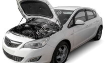 Газовые упоры капота АвтоУпор для Opel Astra J хэтчбек 5-дв., универсал, седан 2009-2017, 2 шт., UOPAST011