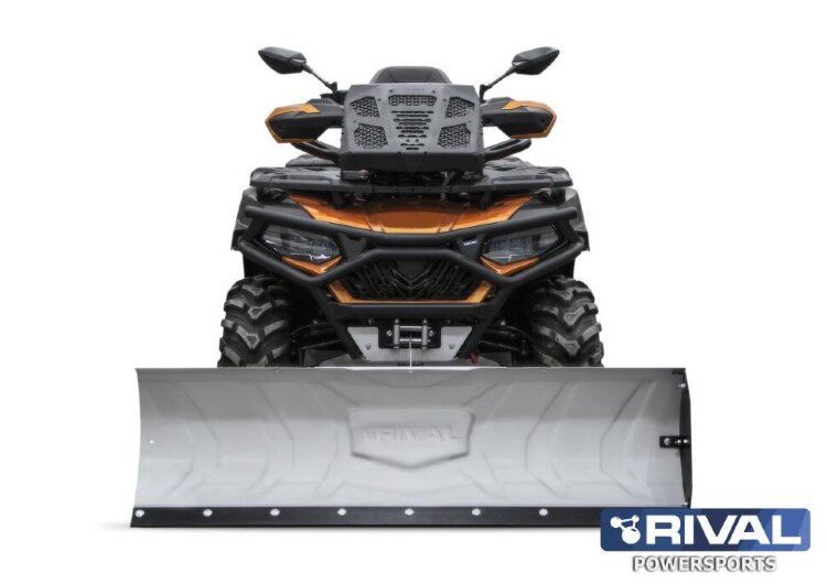 Снегоотвал для квадроцикла с системой быстрого крепления, 137 см (Quick3 black) (POLARIS)