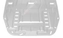 Защита картера и КПП Rival для Kia Sportage V 2021-н.в., алюминий 3 мм, с крепежом, штампованная, 333.2862.1