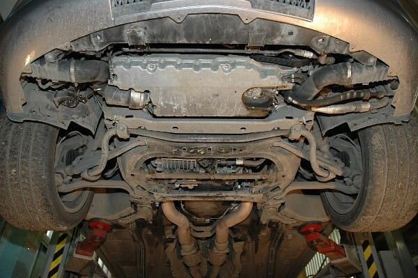 Защита картера и КПП Bentley Continental двигатель 6  (2003-2011)  арт: 04.1710