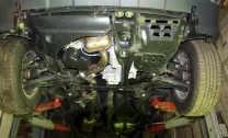 Защита картера и КПП Mazda Tribute двигатель 3,0 V6  (2000-2007)  арт: 12.0385