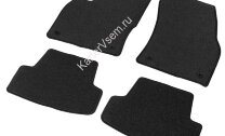 Коврики текстильные в салон автомобиля AutoFlex Standard для Skoda Karoq 2020-н.в., графит, с крепежом, 4 части, 4510401