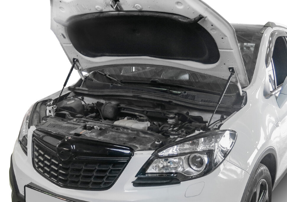 Газовые упоры капота АвтоУпор для Opel Mokka 2012-2016, 2 шт., UOPMOK011