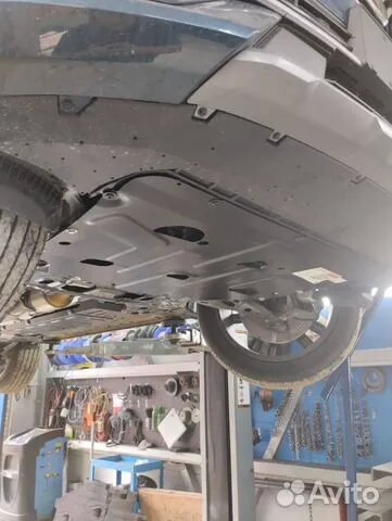 Комплект защиты днища Geely Monjaro