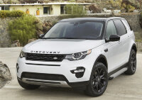 Пороги на автомобиль "Silver" Rival для Land Rover Discovery Sport 2014-2019, 180 см, 2 шт., алюминий, F180AL.3103.1