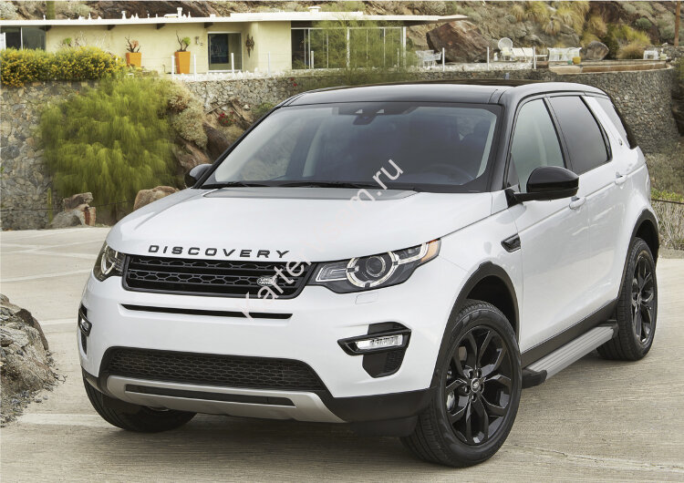 Пороги площадки (подножки) "Silver" Rival для Land Rover Discovery Sport 2014-2019, 180 см, 2 шт., алюминий, F180AL.3103.1 купить недорого