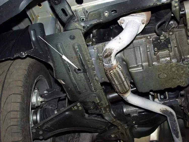 Защита картера и КПП Opel Combo двигатель 1,4; 1,6; 1,8; 1,3D; 1,7D  (2003-2010)  арт: 16.0609