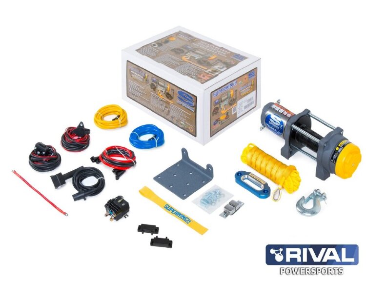 Лебедка Superwinch TERRA 45 лебедка электрическая синт. трос (KYMCO)